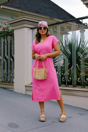Vestido Midi Gola v Raissa