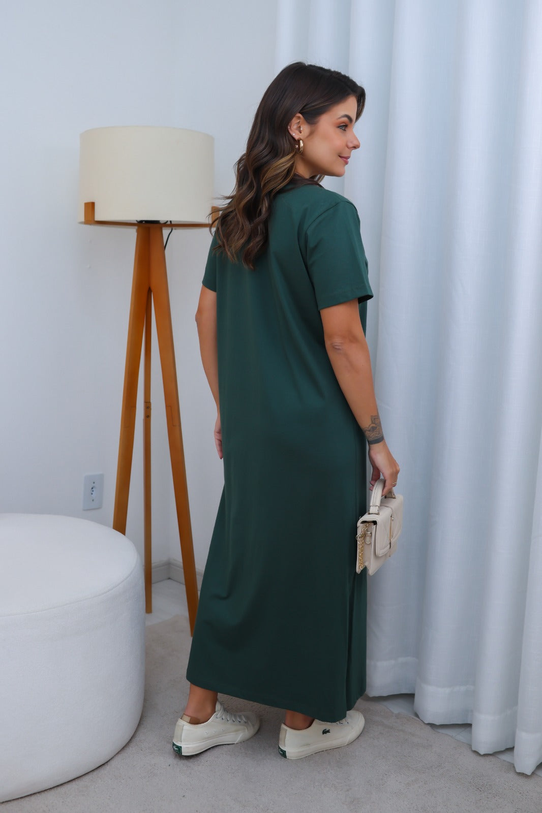 Vestido Midi Fauna Brasileira