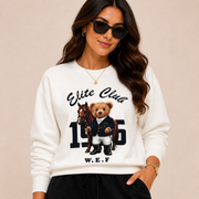 Moletom Urso Club – Off White