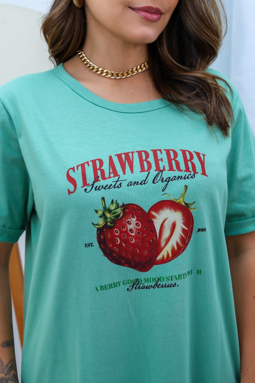 Vestido Midi Strawberry