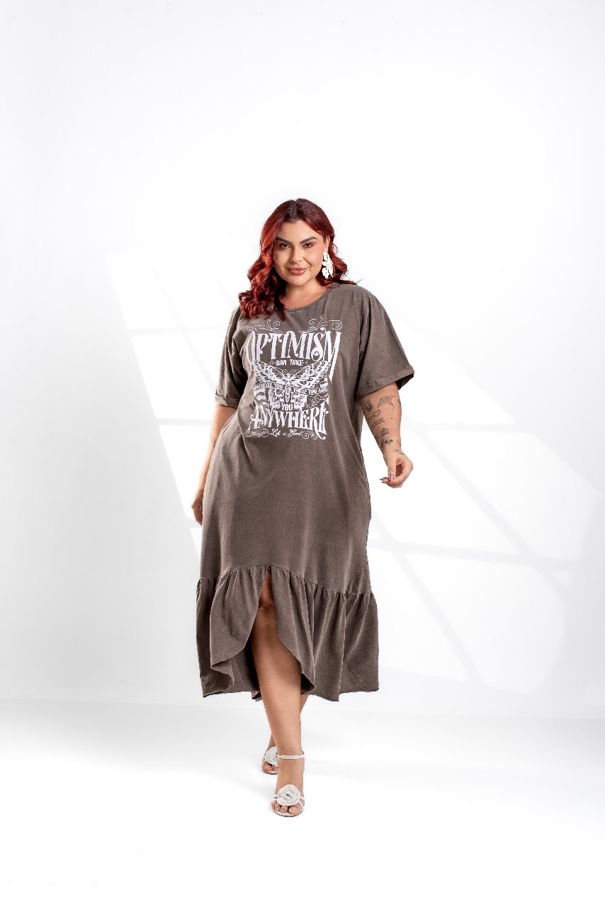 Vestido Optimism Plus