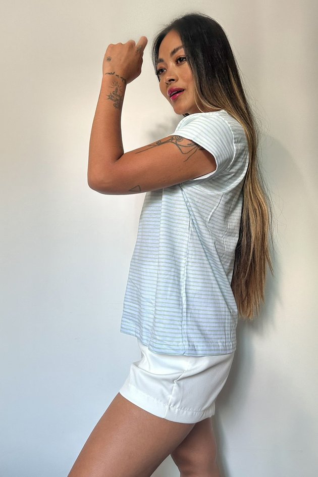 Blusa listra Maya