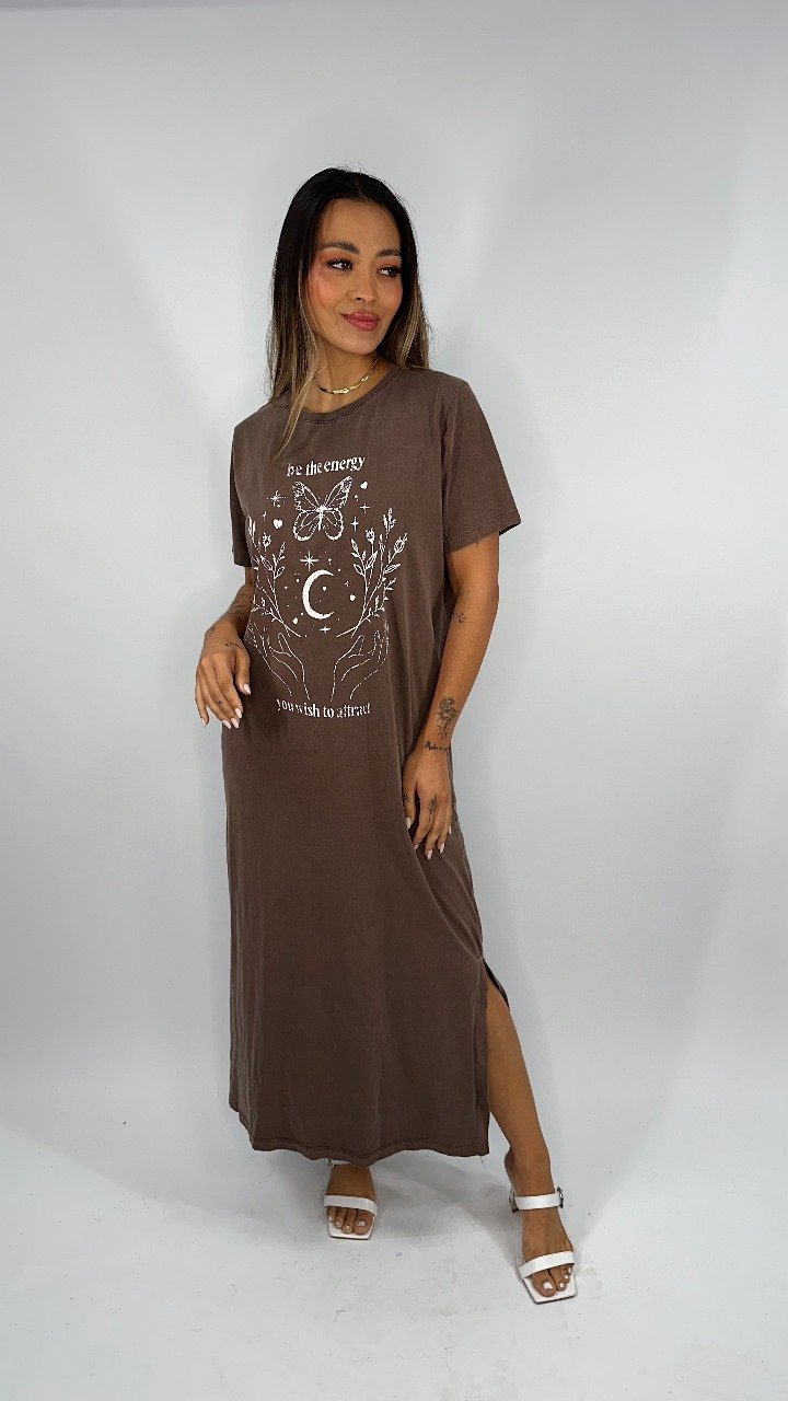 Vestido midi Sabrina