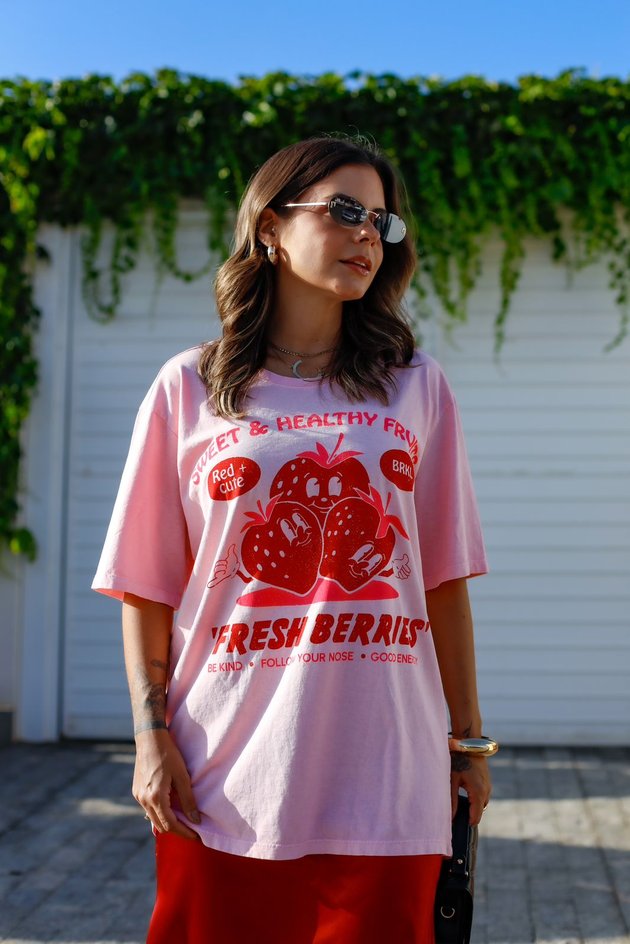 Camiseta Oversized Fresh Berries