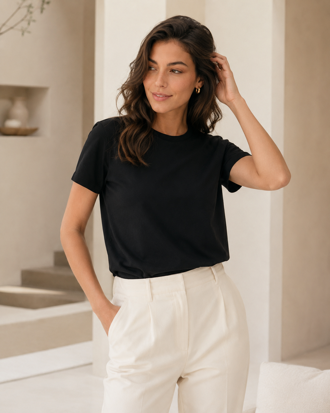T-shirt Básica Dakota Premium 100% Algodão – O Essencial que Nunca Sai de Moda