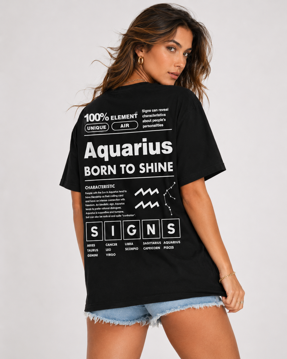 Blusa Algodão Aquário