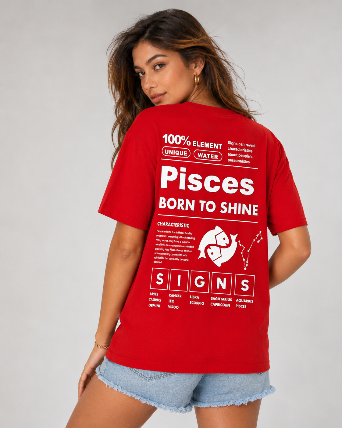 Blusa algodão Peixes