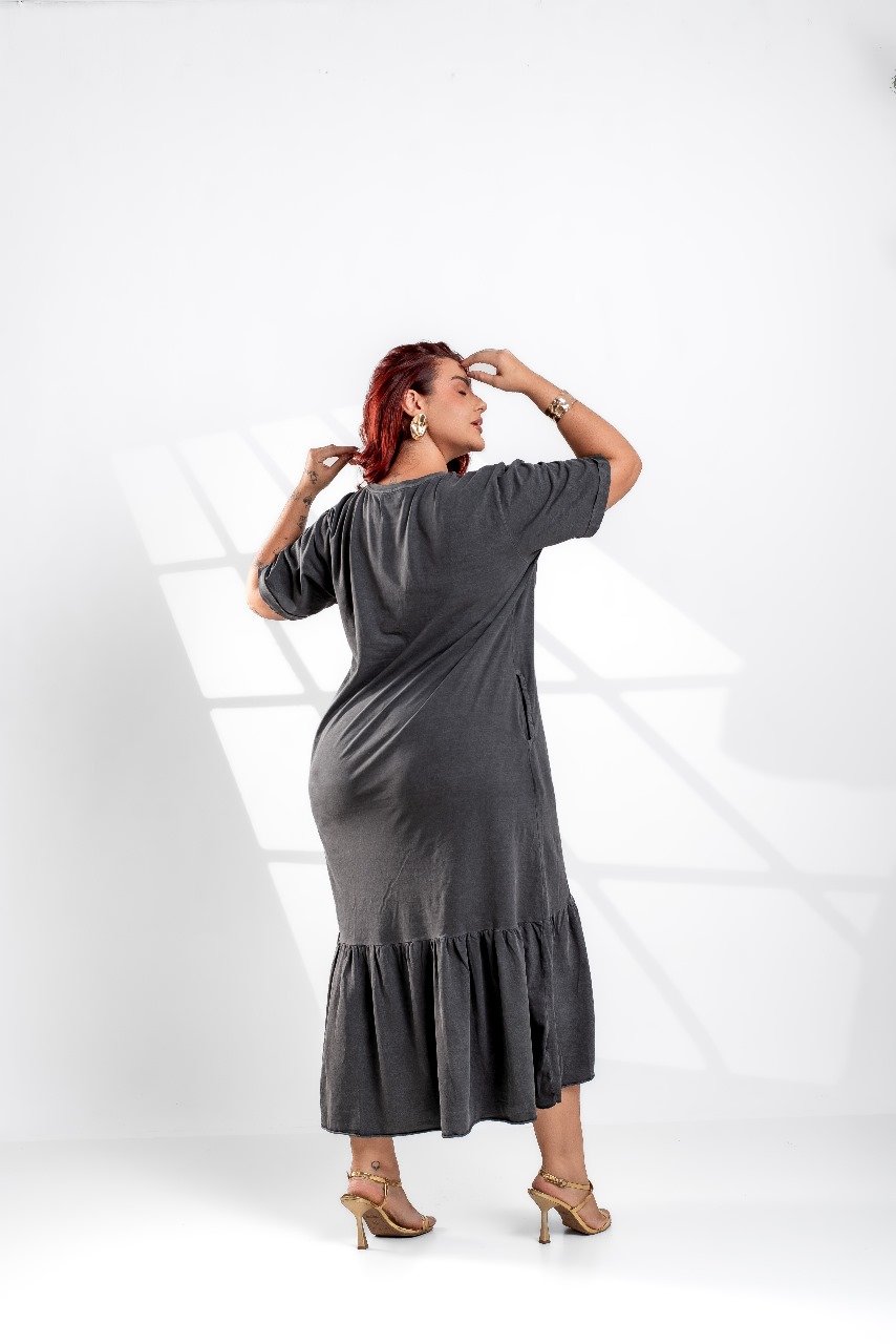 Vestido midi Taina