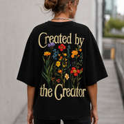 Camiseta Feminina Oversized Gospel Cristã 100% Algodão – Escolha a Estampa