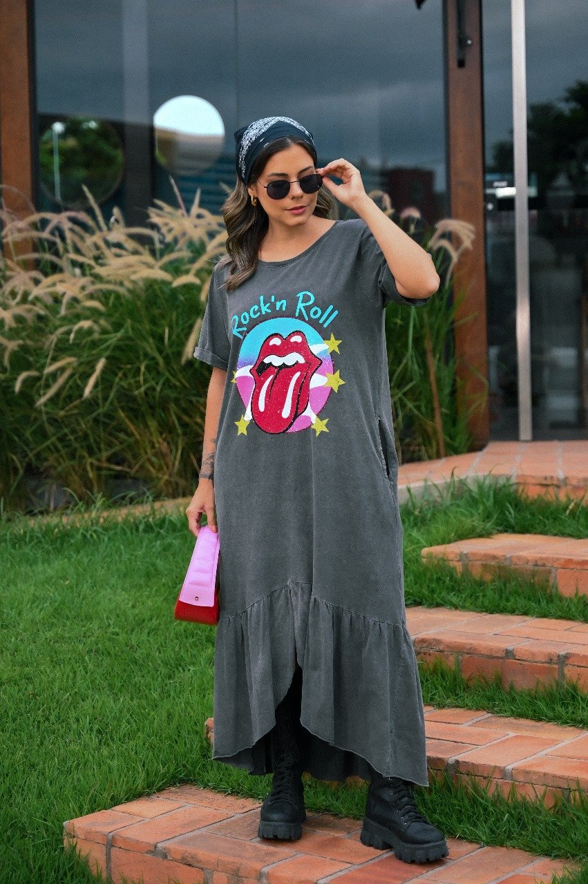 Vestido midi Taina