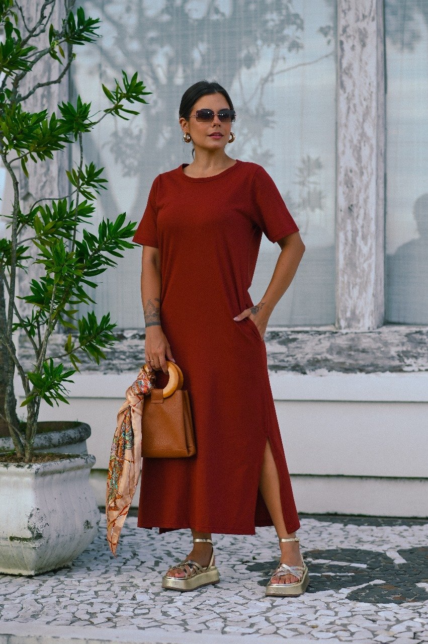 Vestido midi Ariana