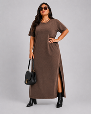 Vestido algodão Tereza PLUS
