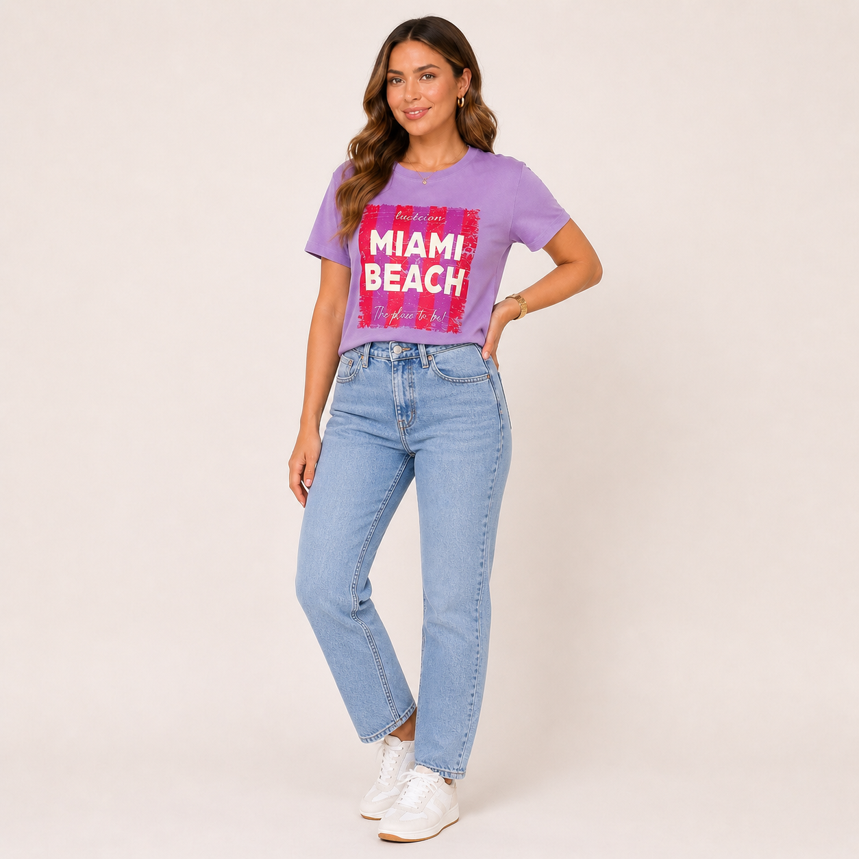 Blusa algodão Miami
