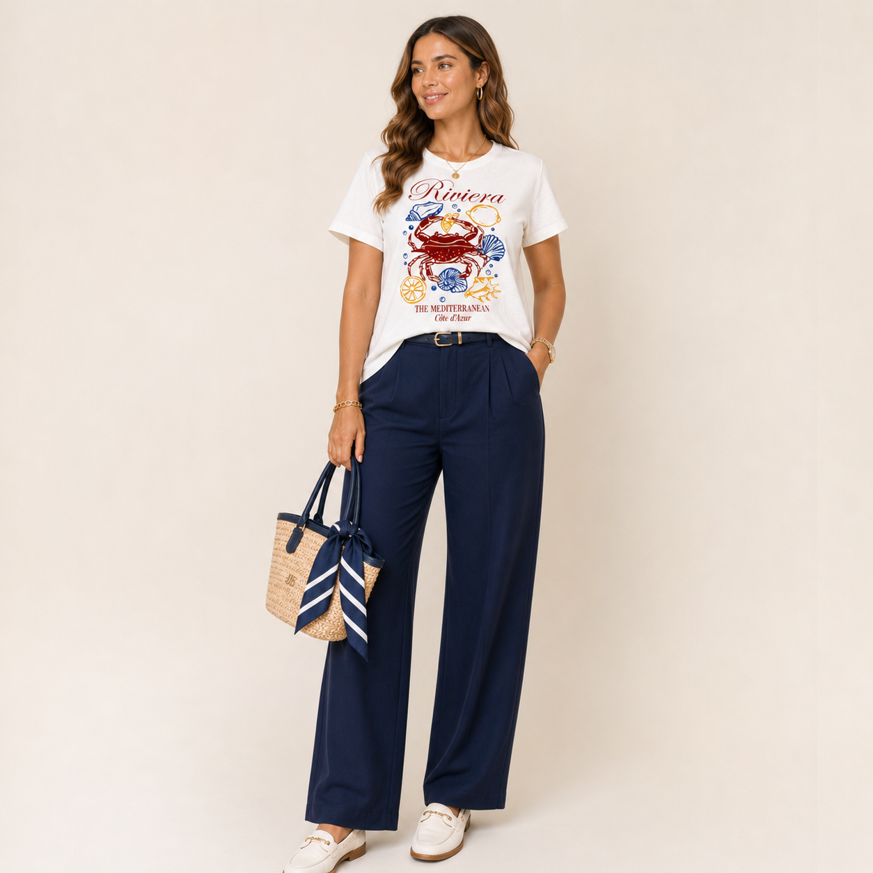 Blusa algodão Cotê d´azur