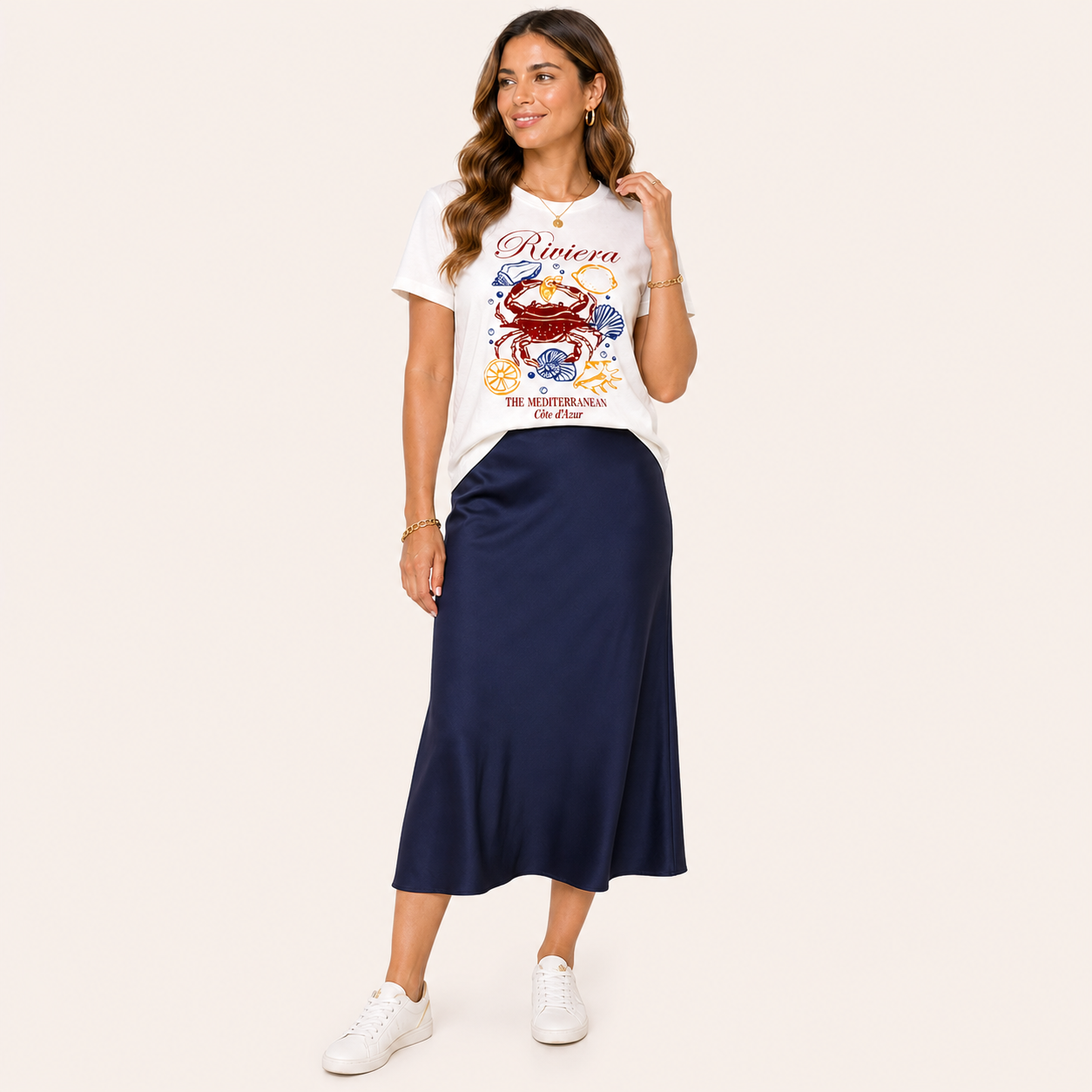 Blusa algodão Cotê d´azur