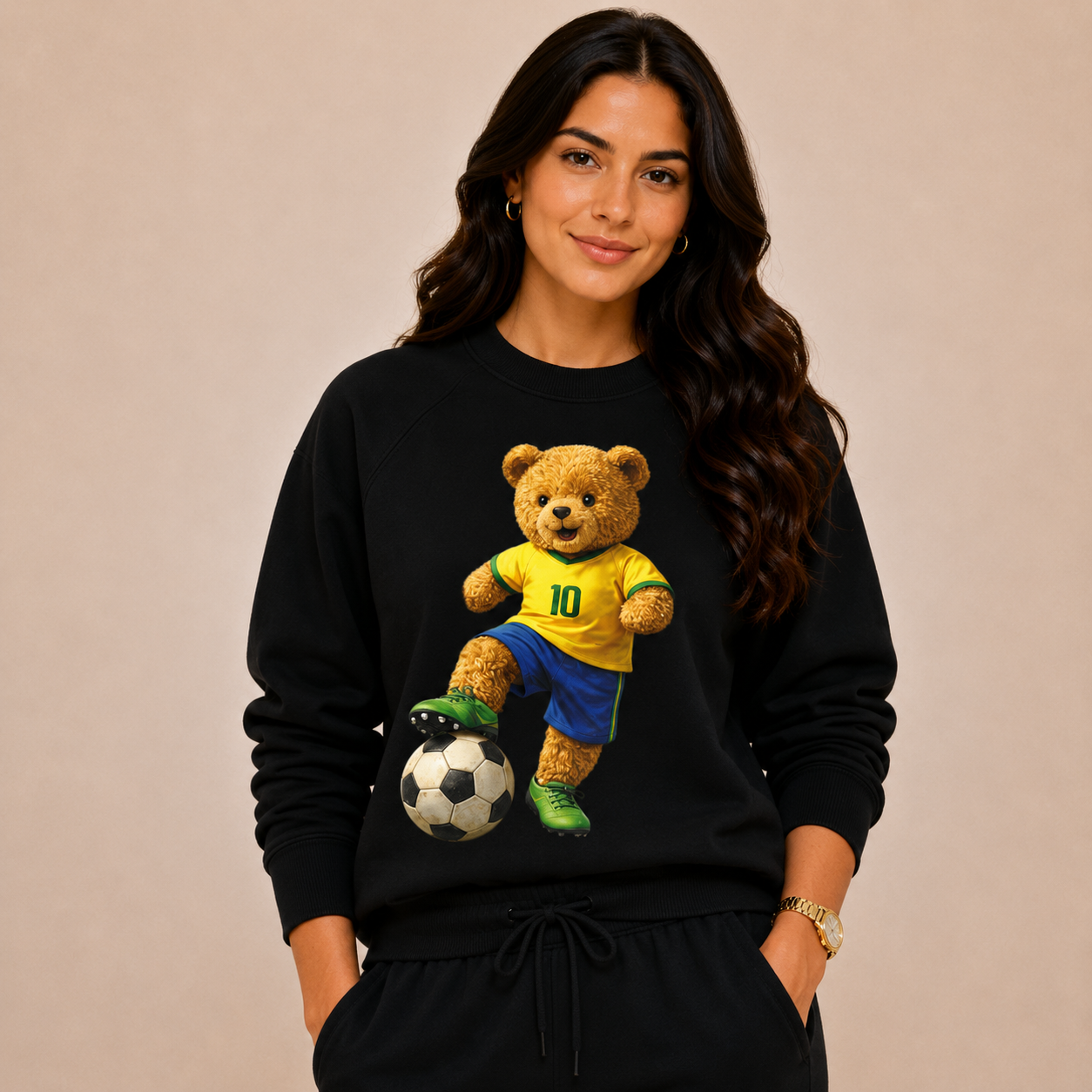 Moletom Brasil Urso