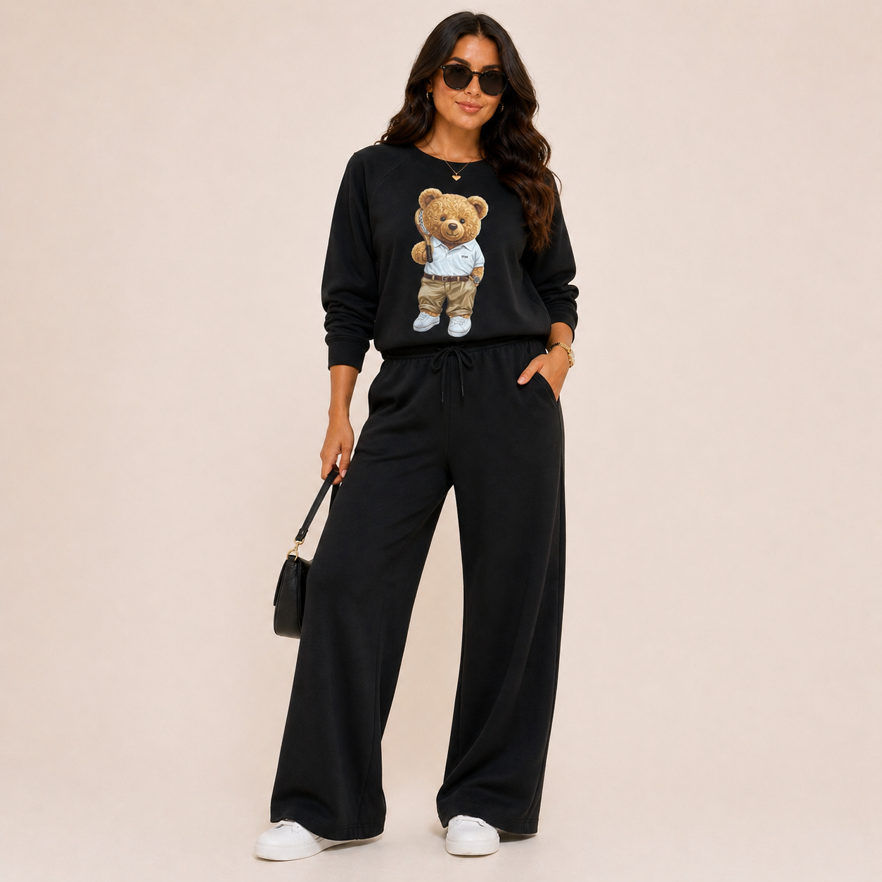 Moletom Urso Club – Preto