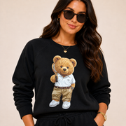 Moletom Urso Club – Preto