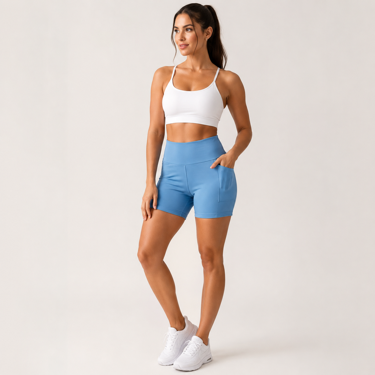 Bermuda Fitness com Bolso Kate