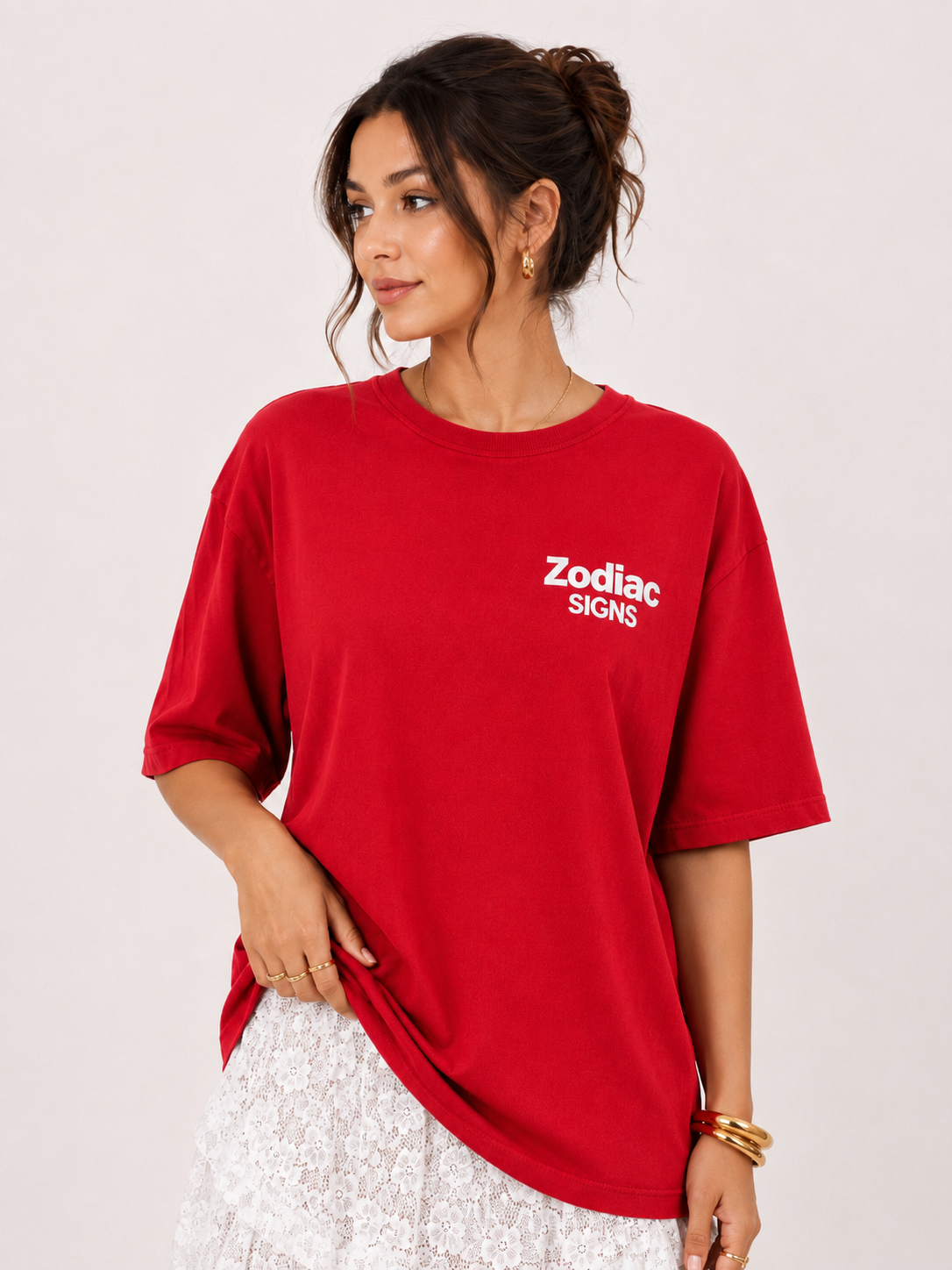 Camiseta Oversized Câncer