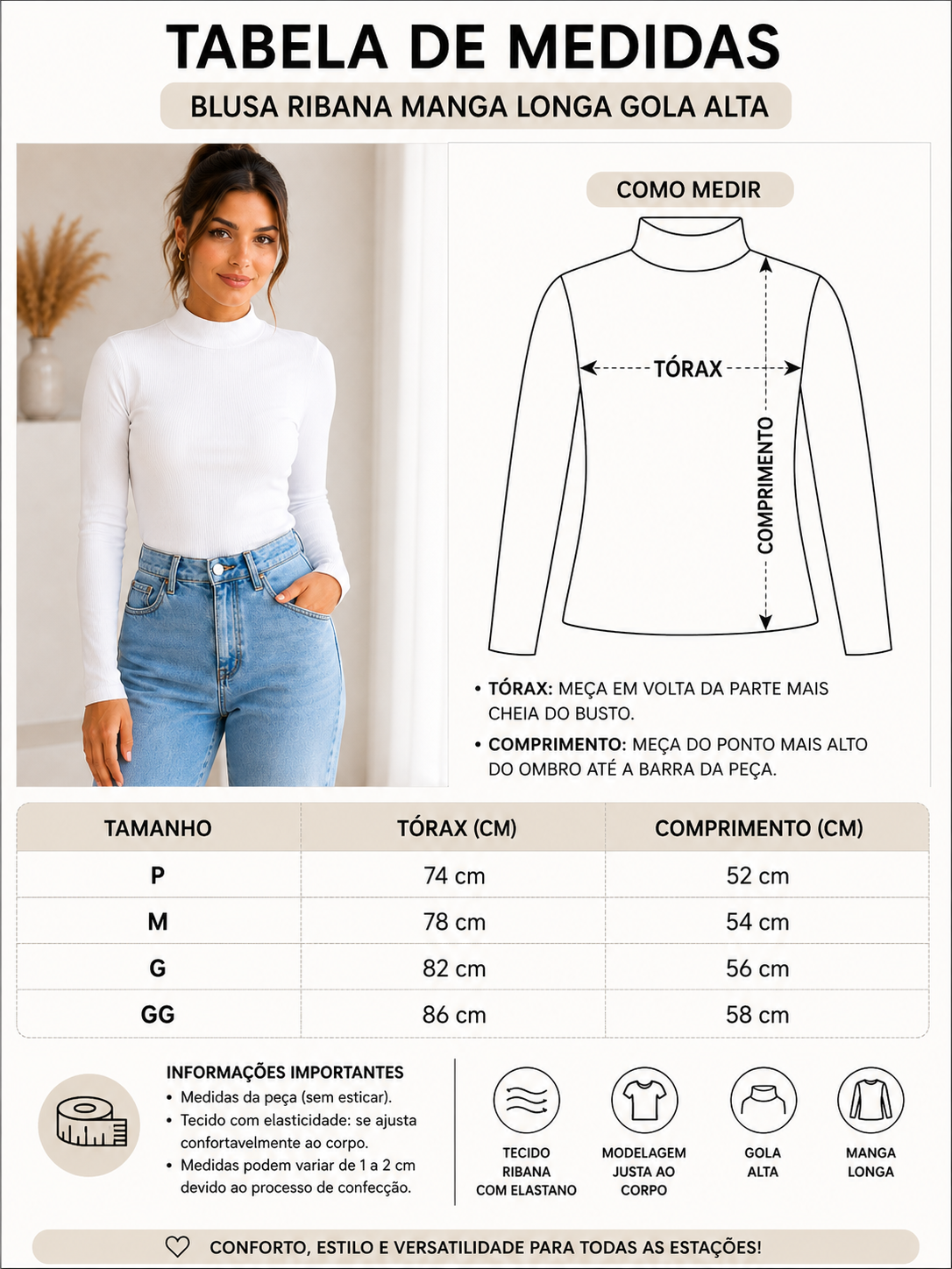 Blusa Ribana Marie