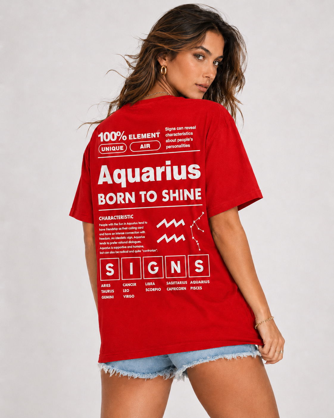 Blusa Algodão Aquário