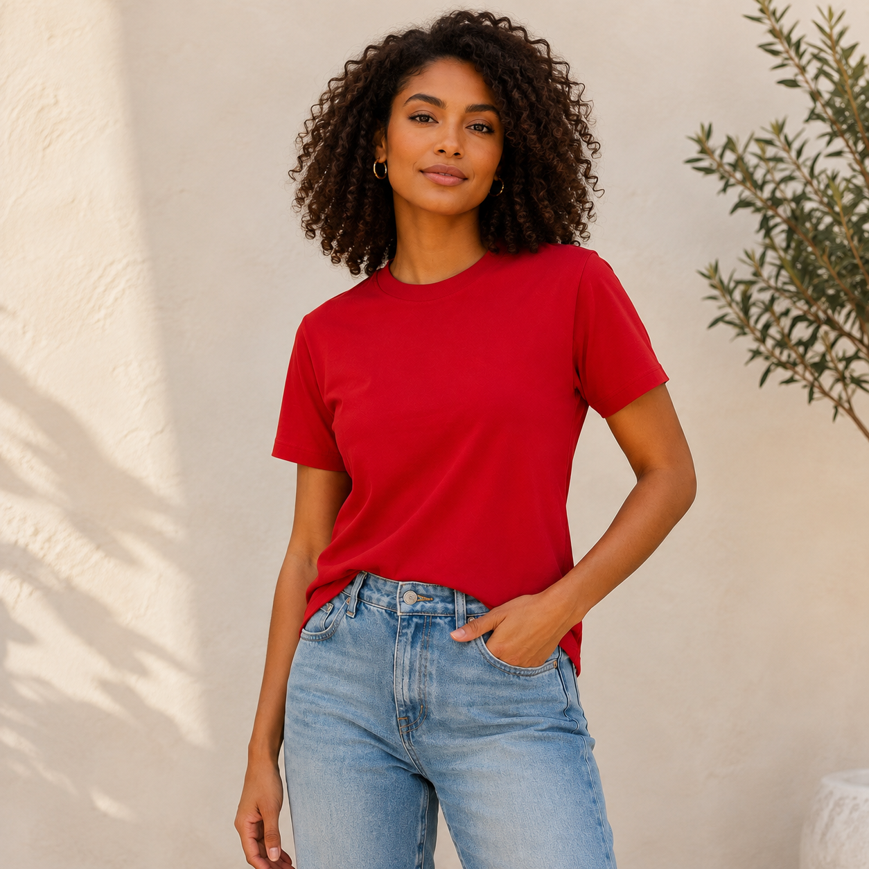 Tshirt Clássica Malha Algodão Premium Thais