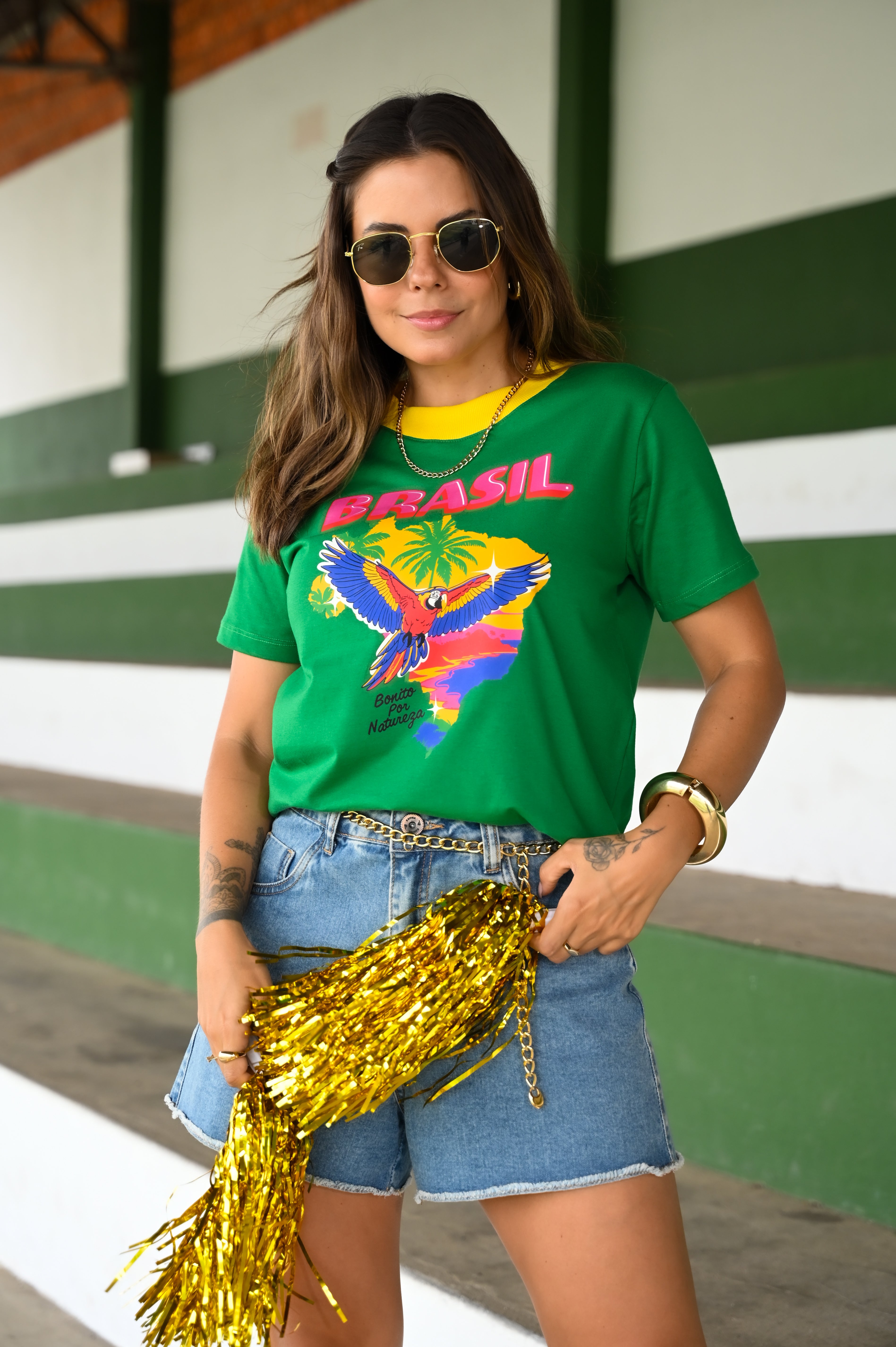 T-shirt Brasil Natureza
