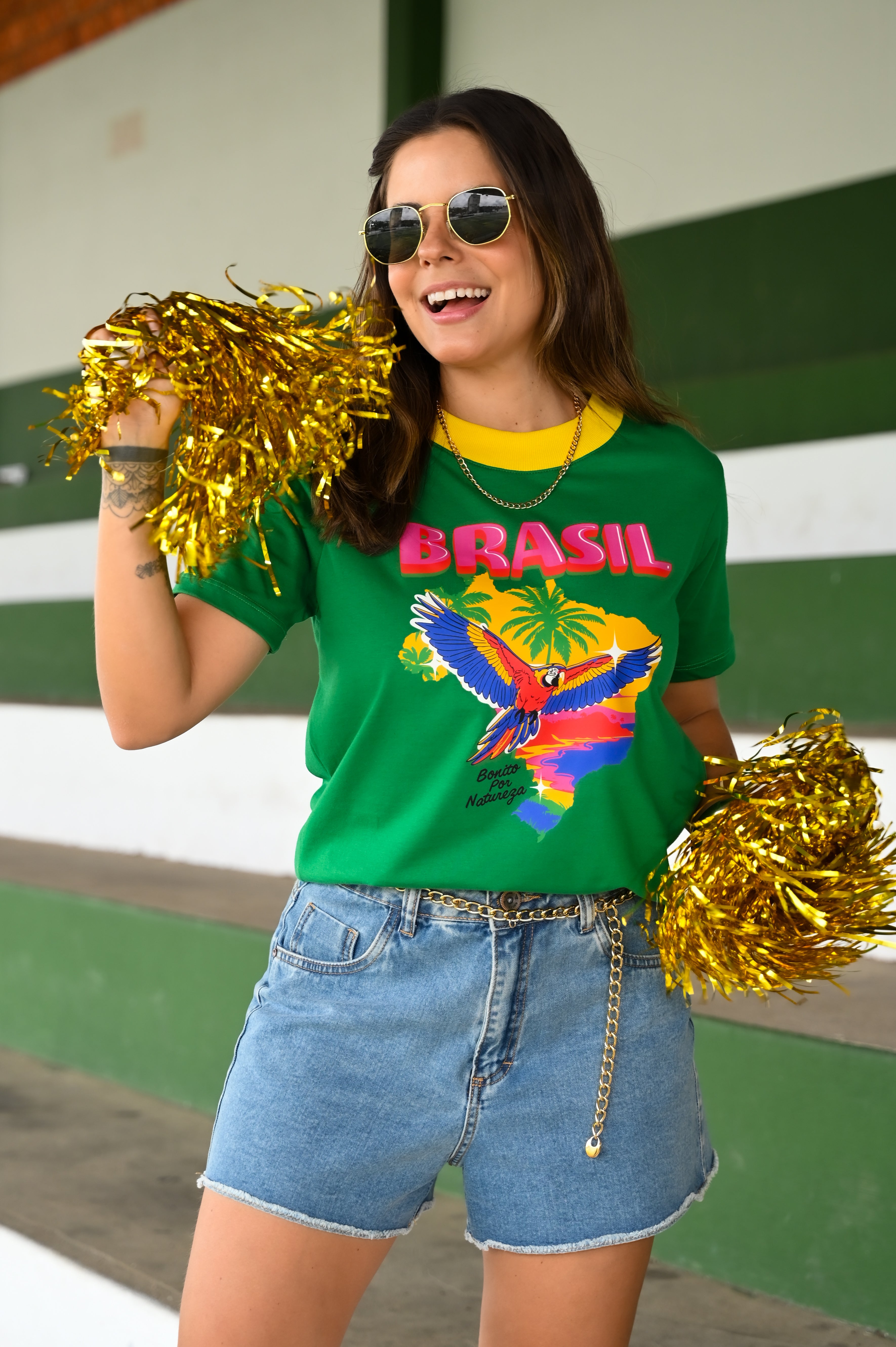 T-shirt Brasil Natureza