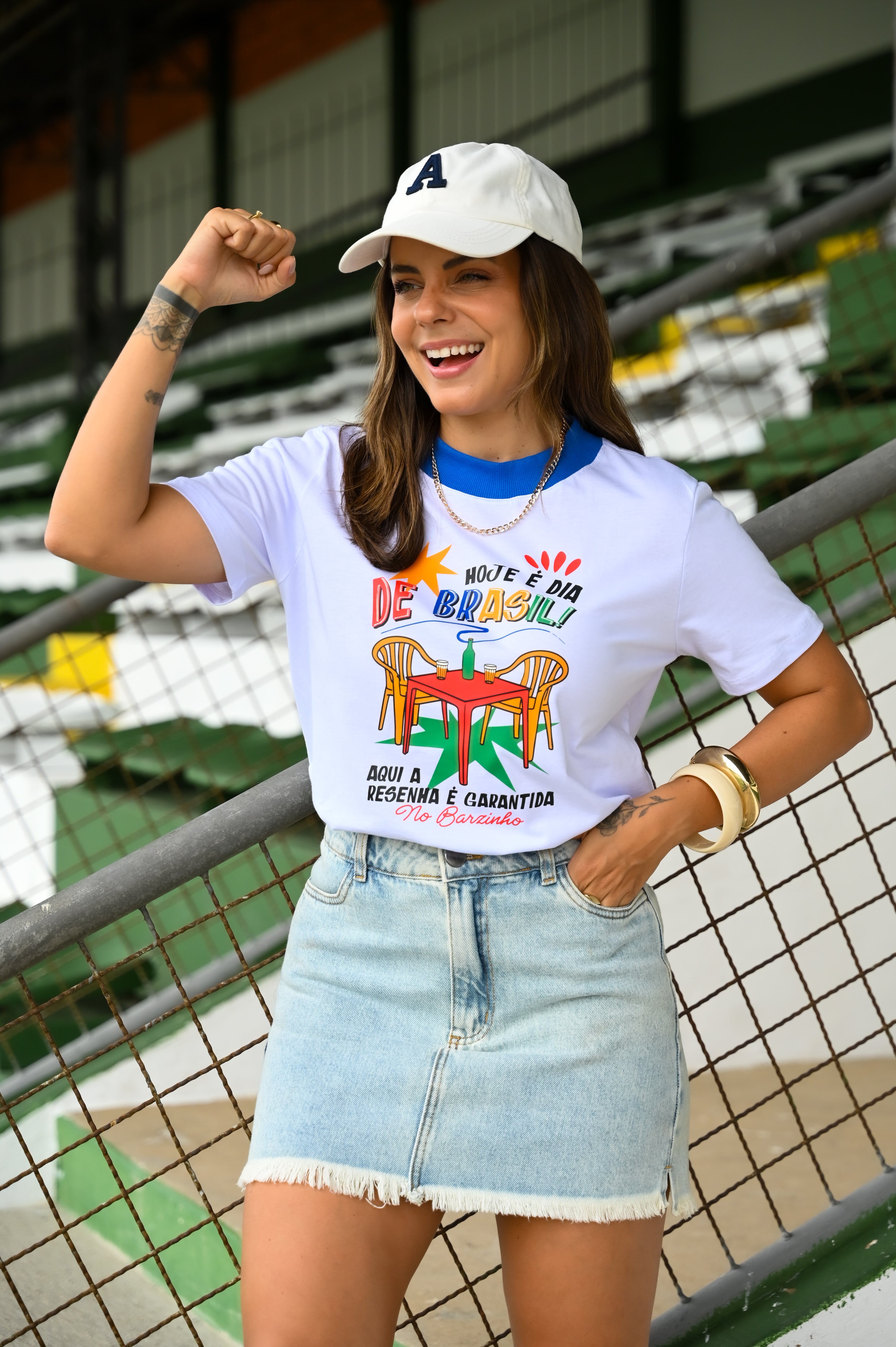 T-shirt Hoje é Dia de Brasil