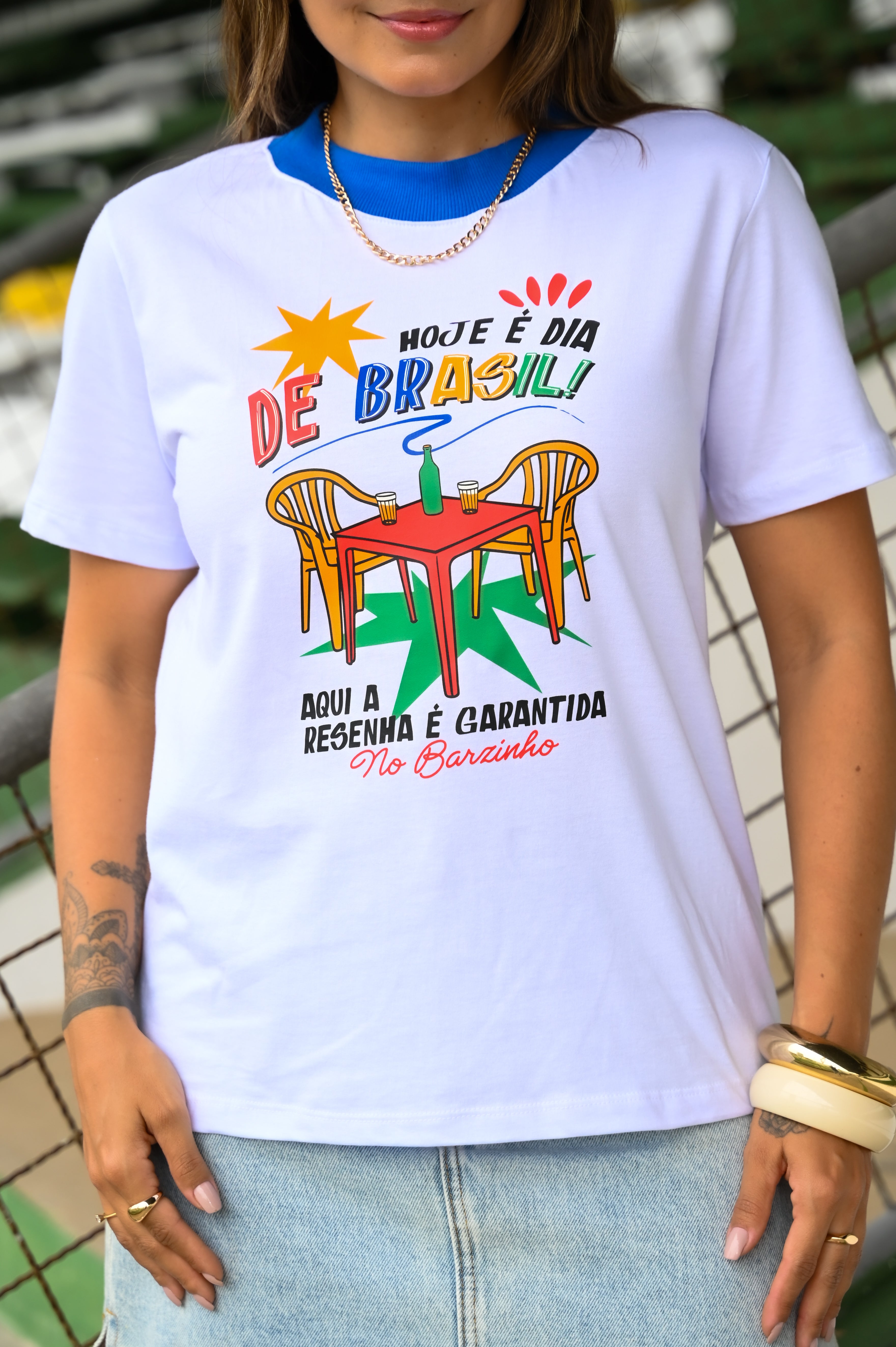 T-shirt Hoje é Dia de Brasil