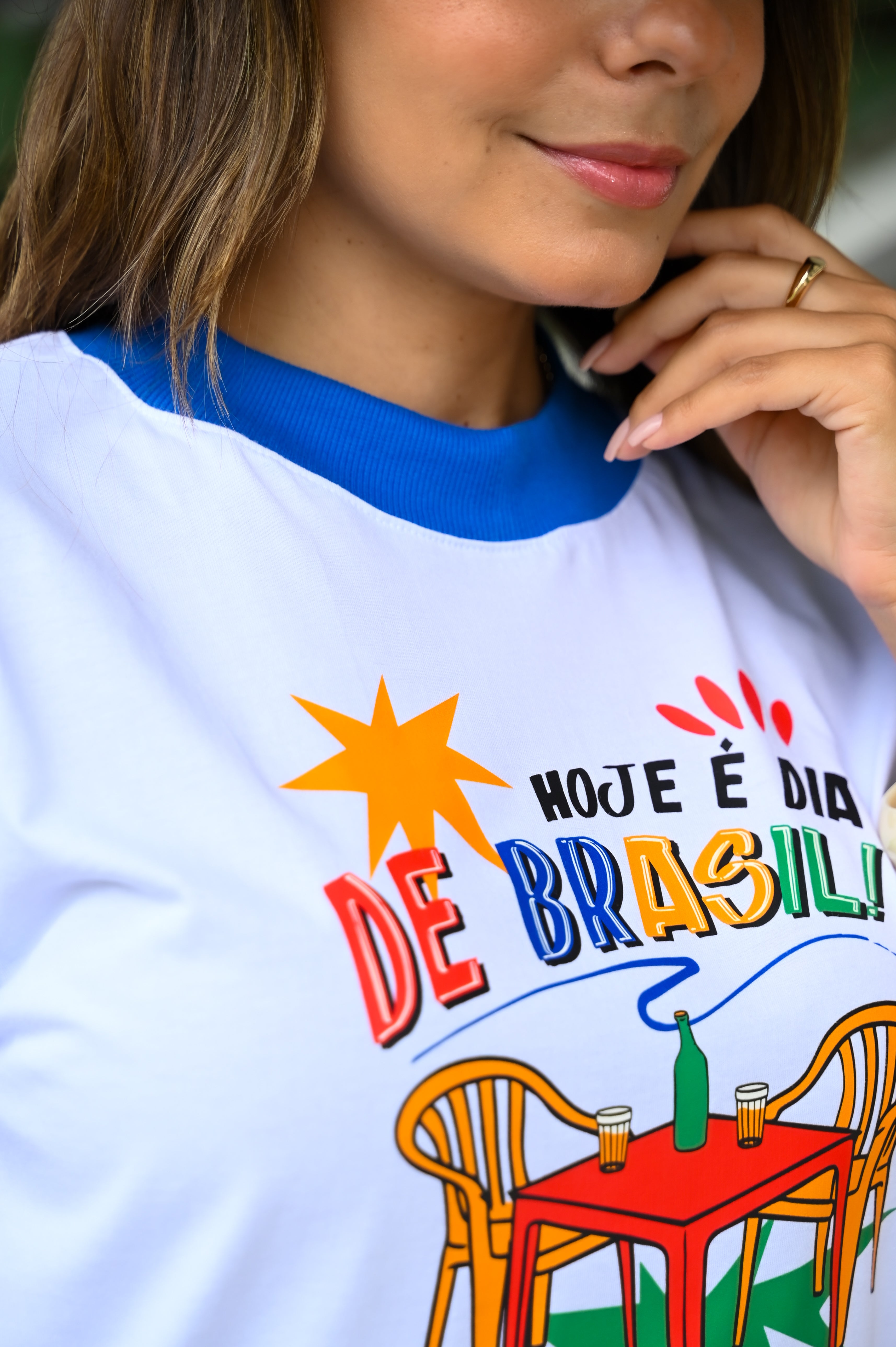 T-shirt Hoje é Dia de Brasil