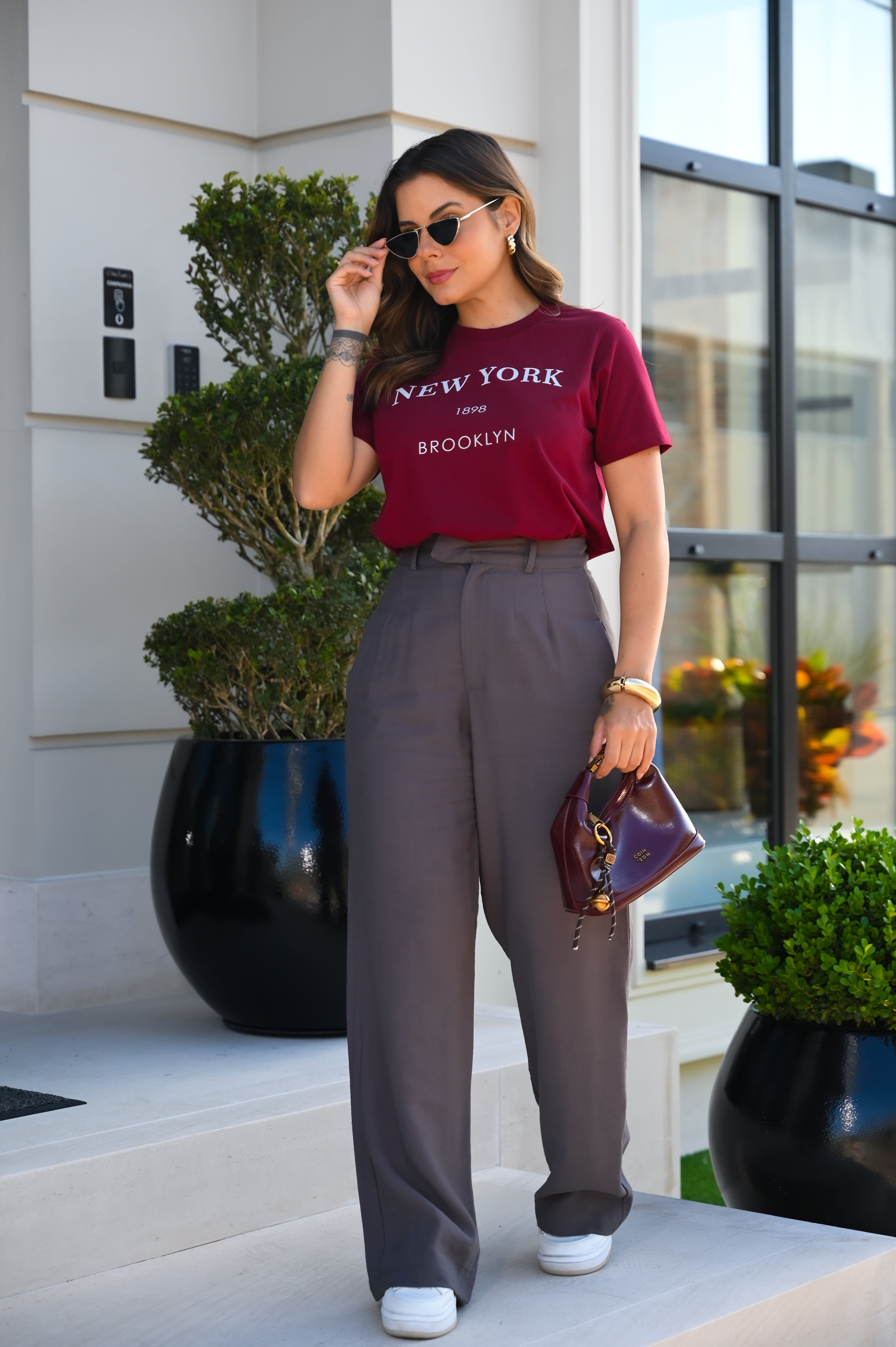 Blusa algodão NYC