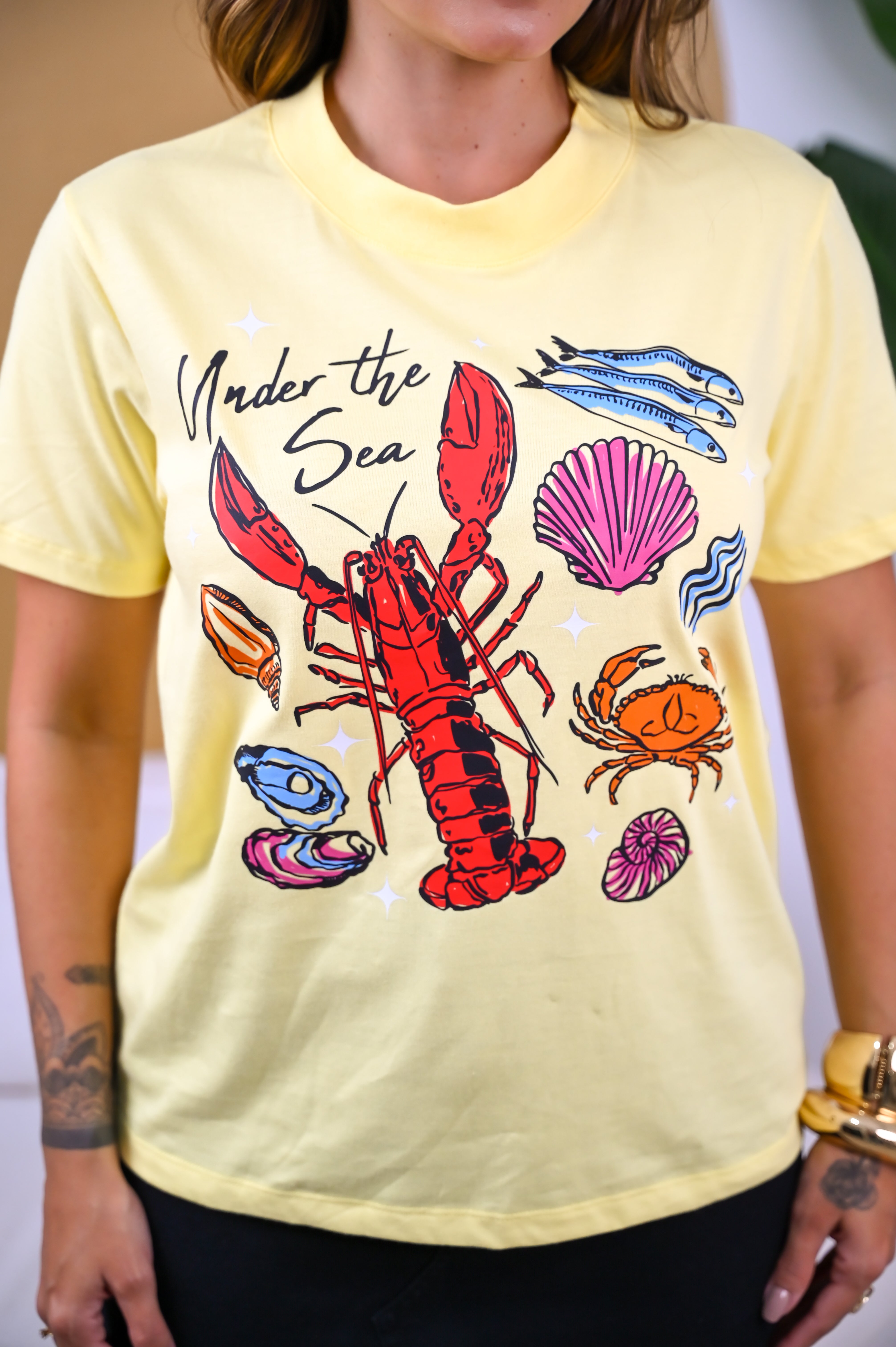Blusa Under the Sea Lobster