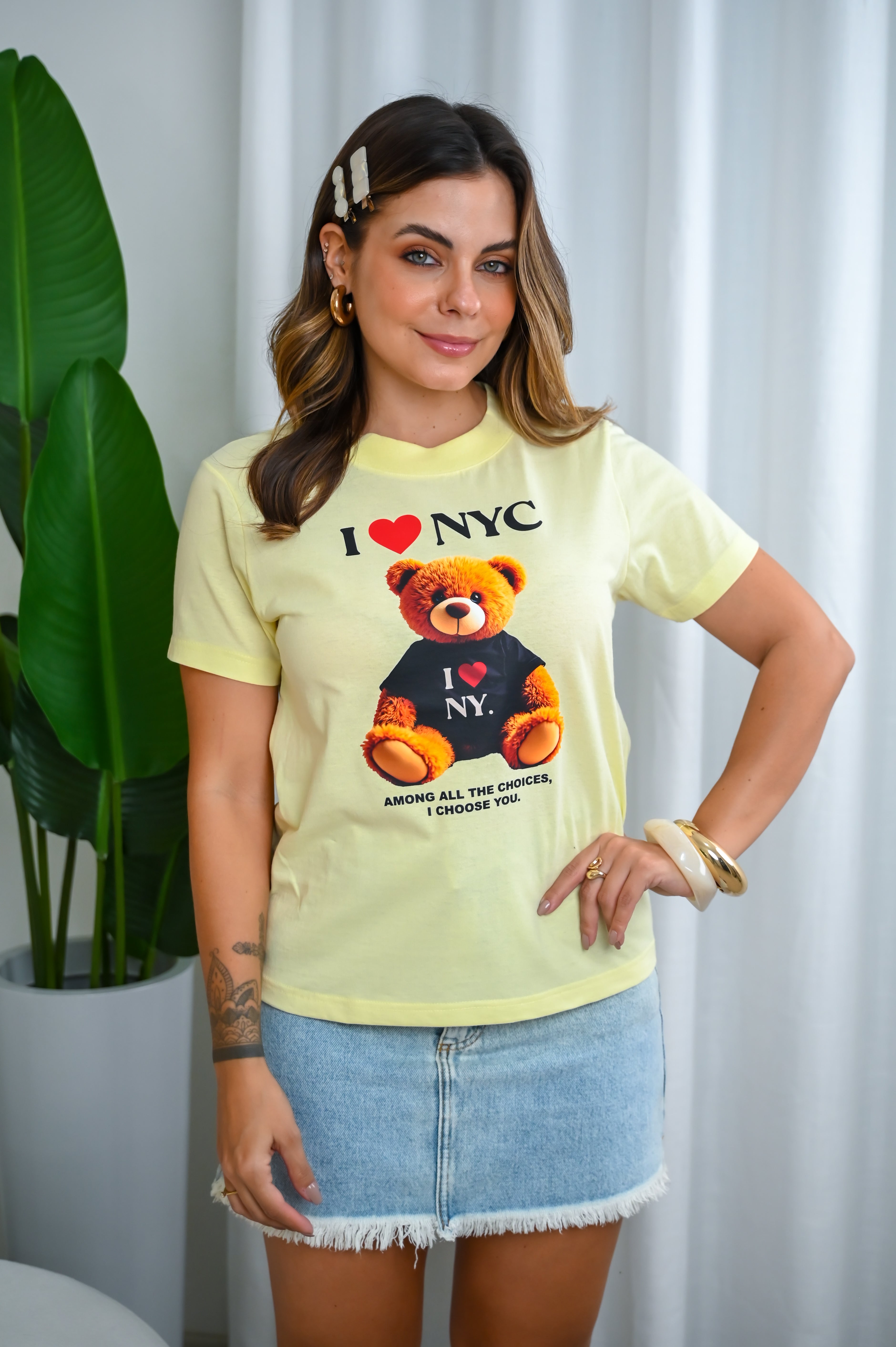 Blusa Love NYC