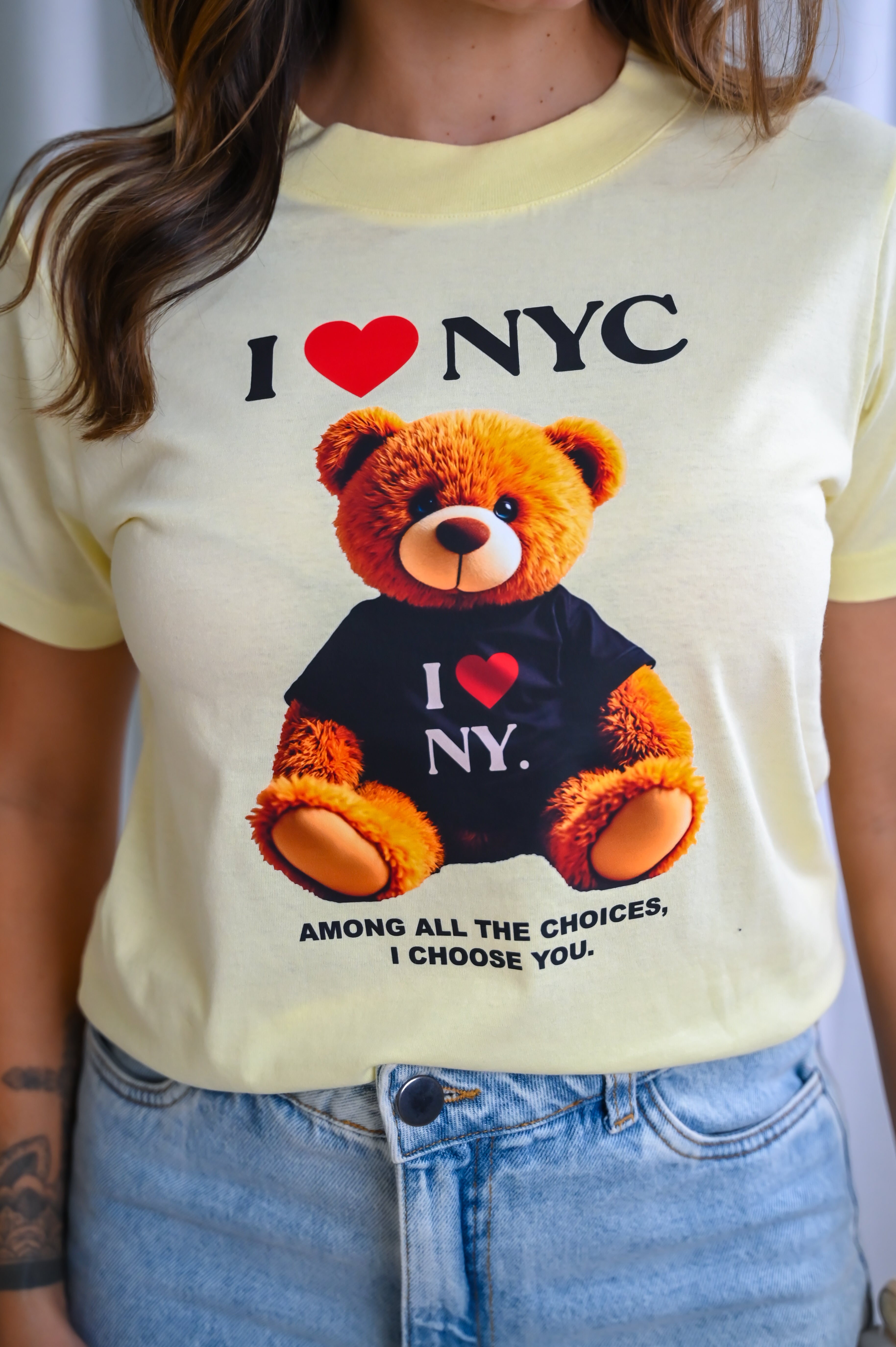 Blusa Love NYC