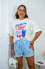 Camiseta Oversized Coke