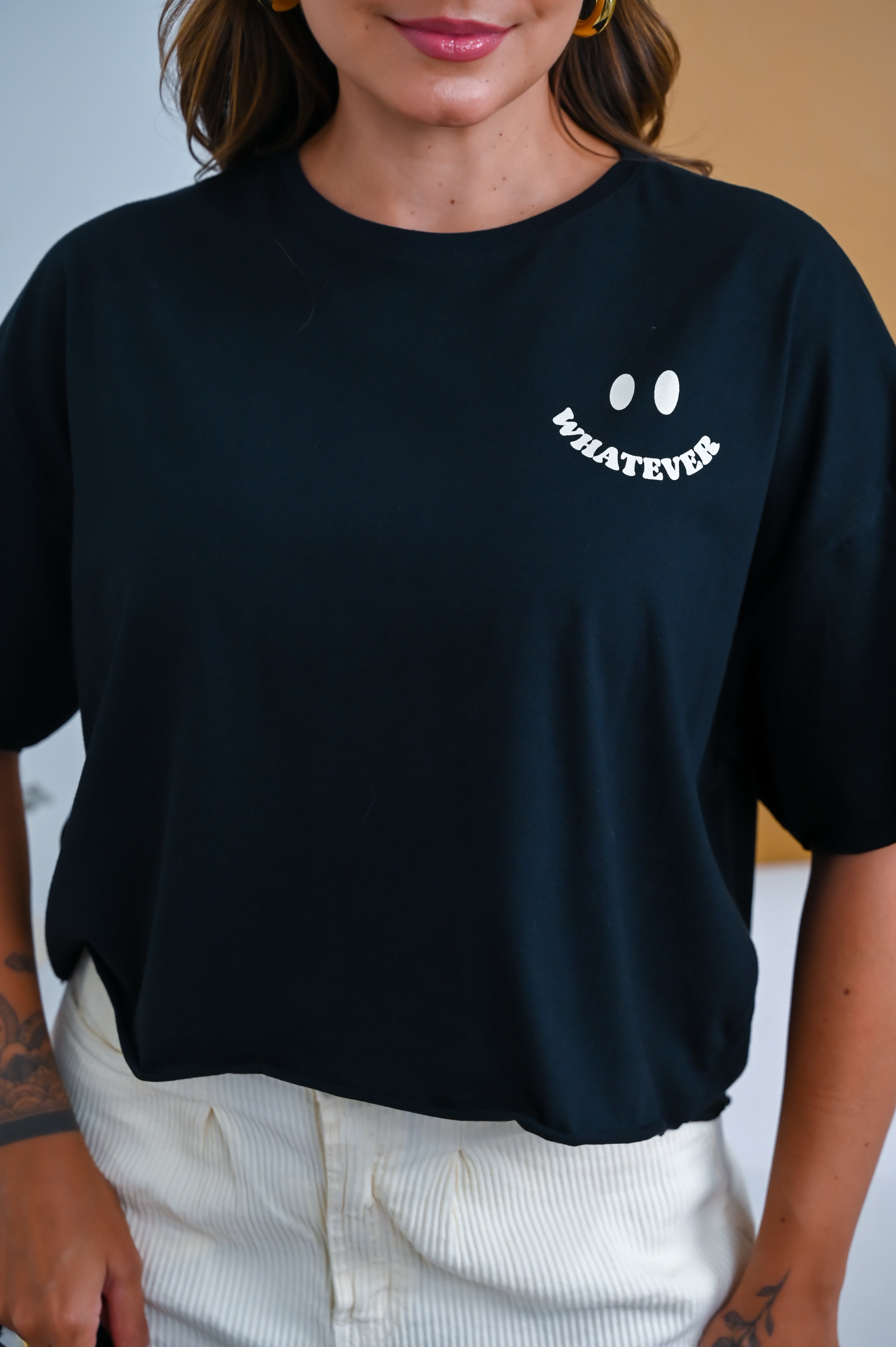 Blusa Cropped Smile