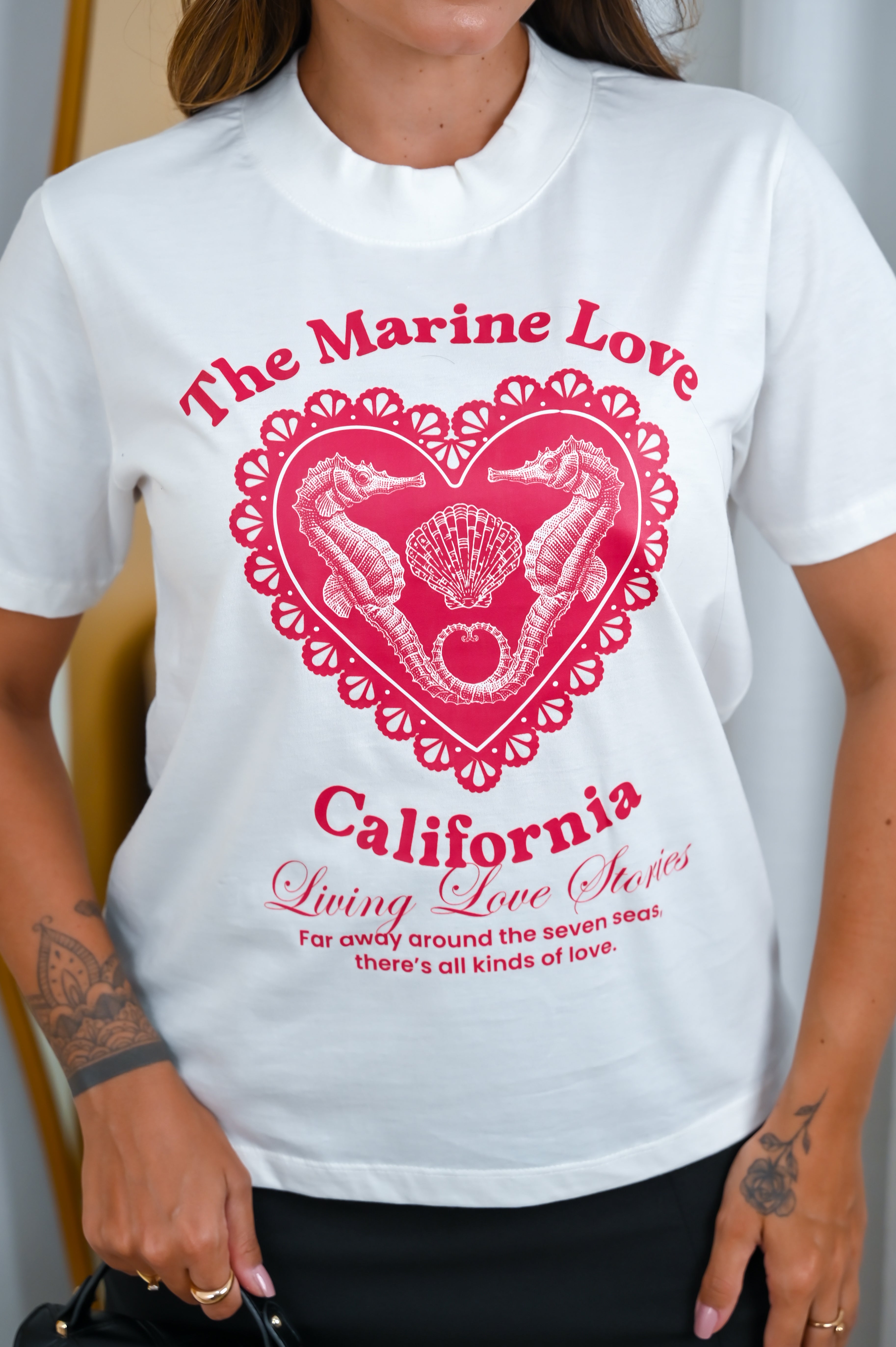 Blusa Marine Love Stories