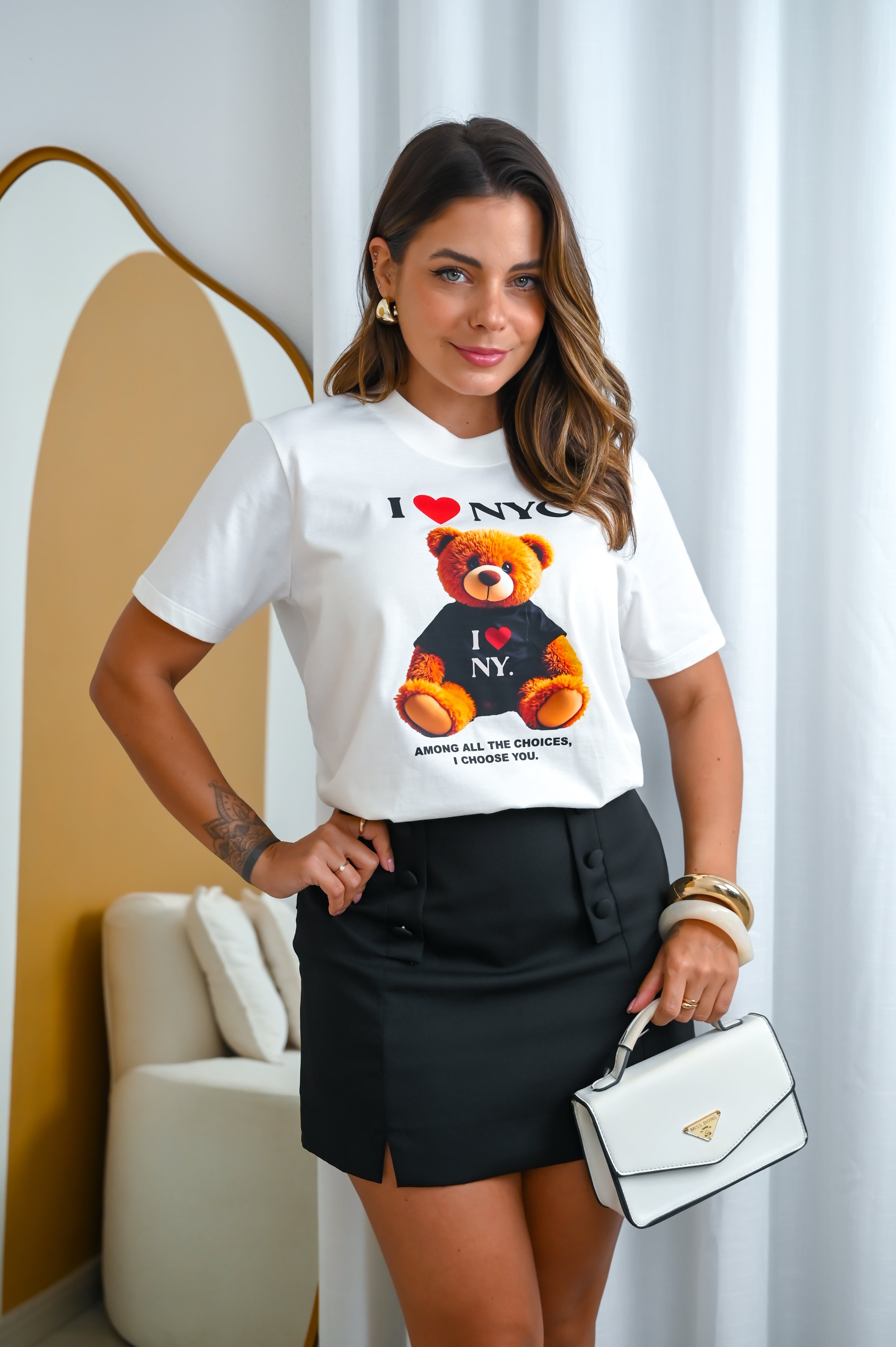 Blusa Bear NYC