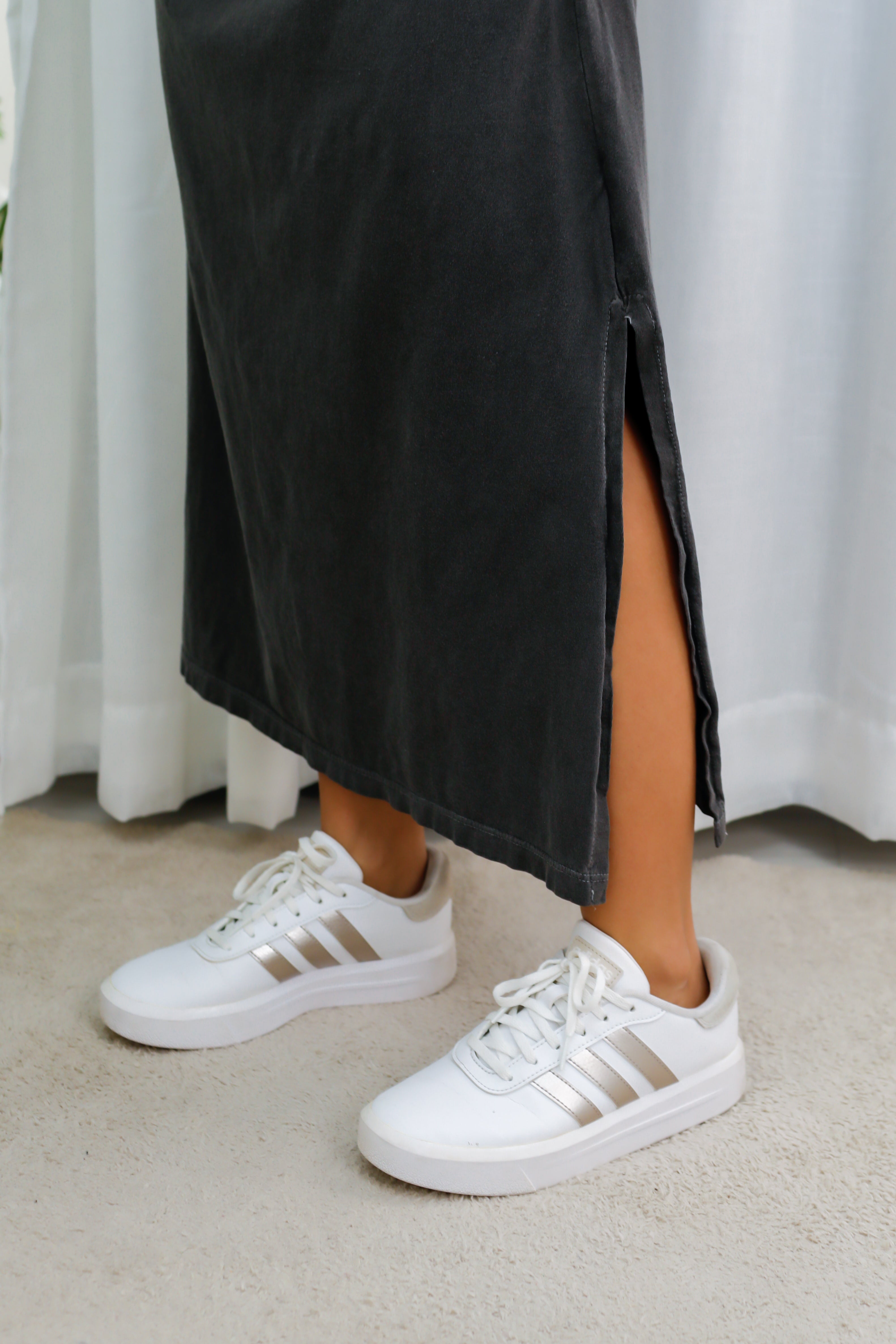 Vestido midi Sabrina
