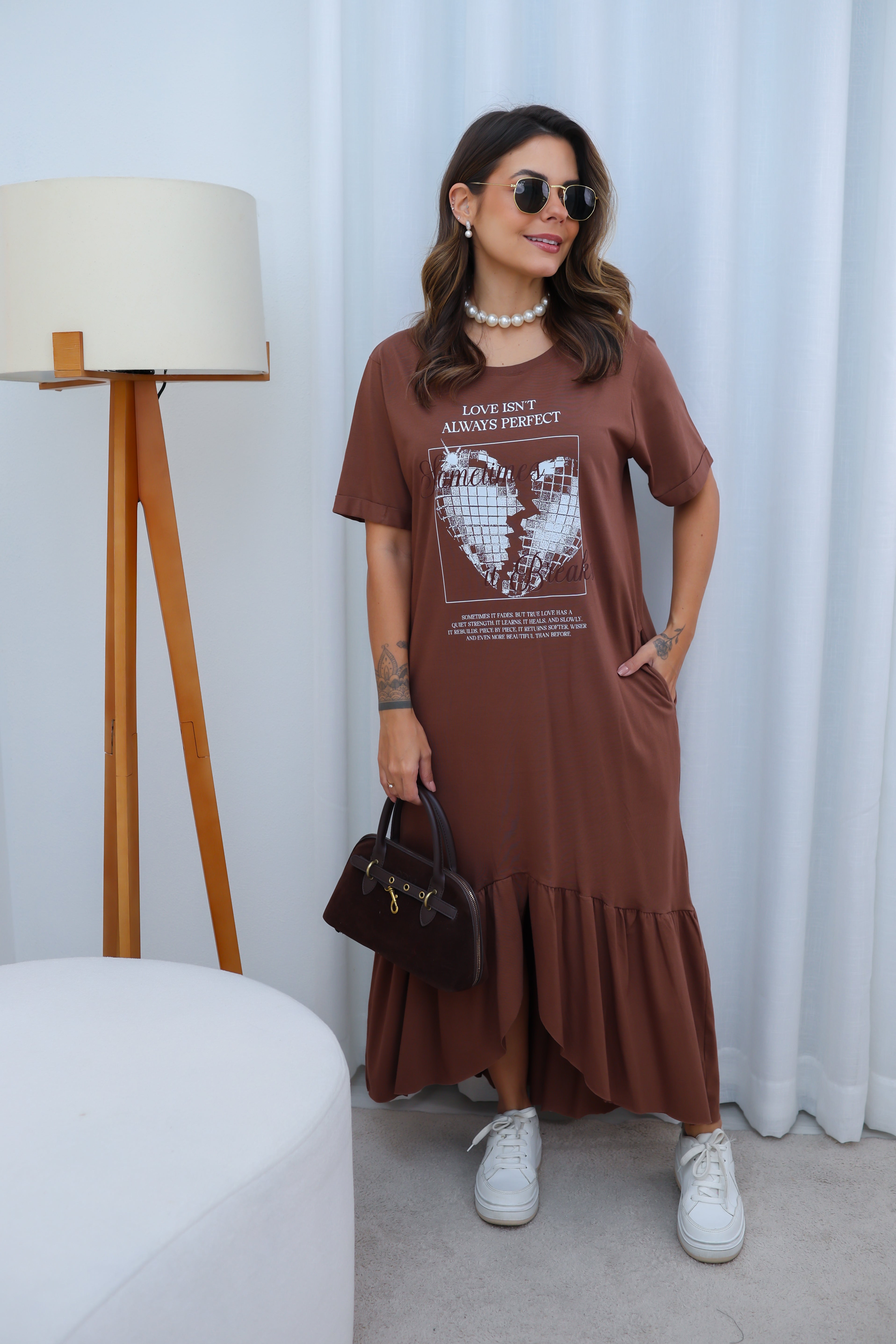 Vestido Midi Break