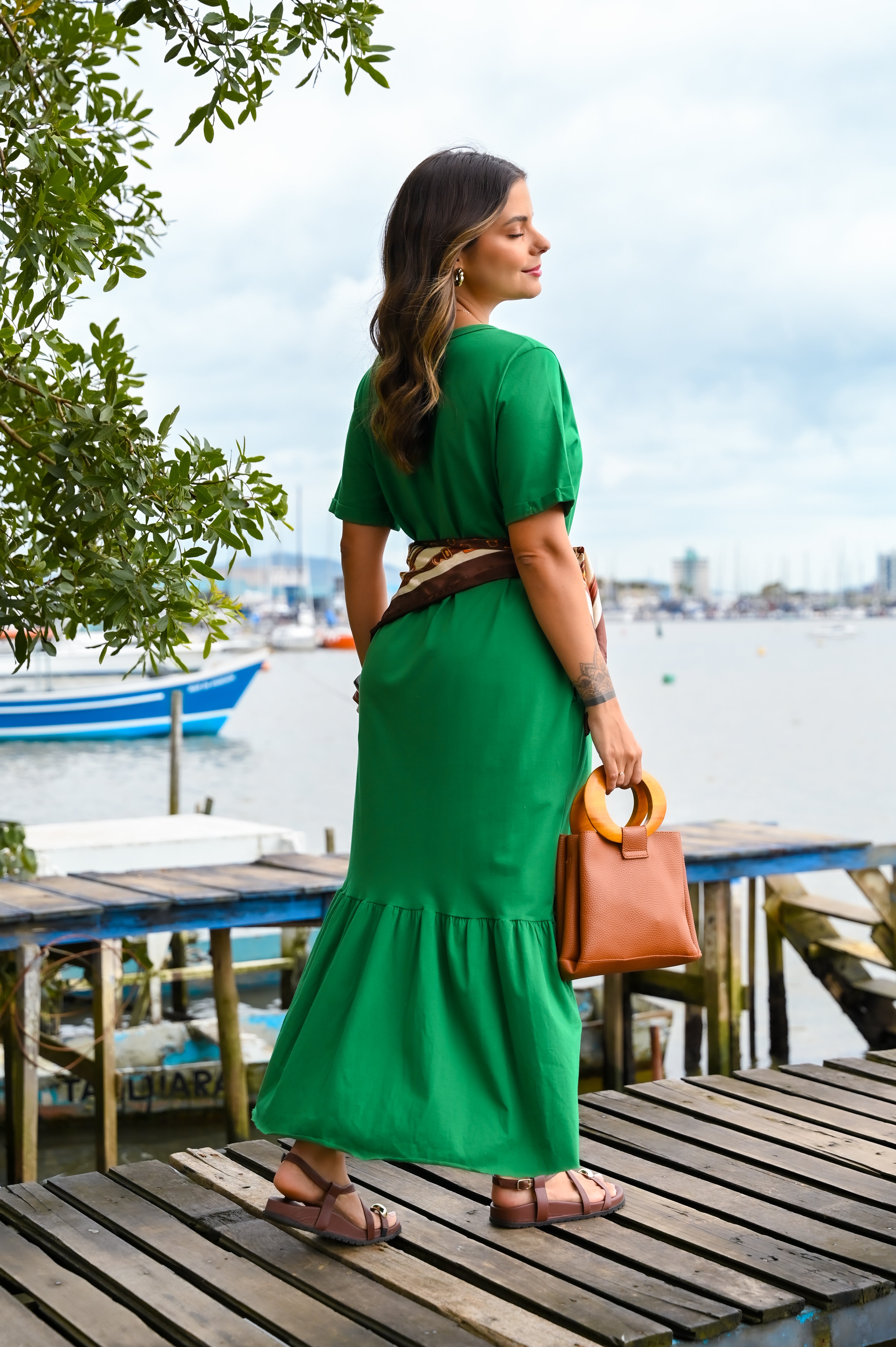 Vestido Midi Básico Samantha