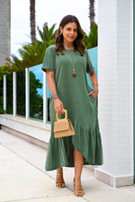 Vestido midi Greece