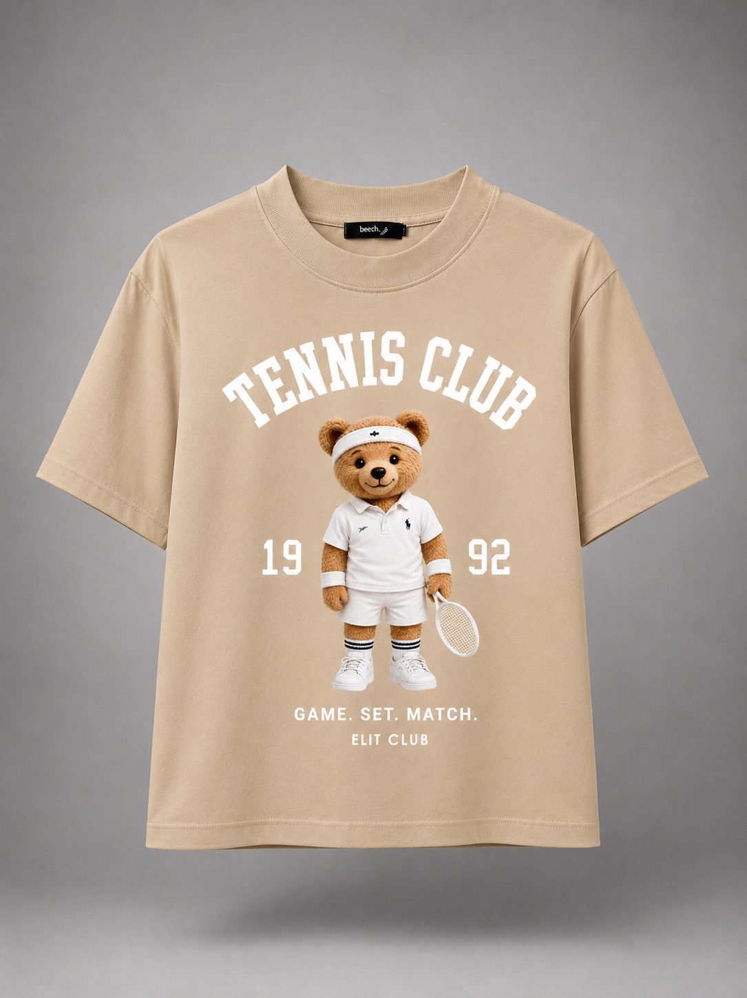 Blusa algodão Urso Tennis Club