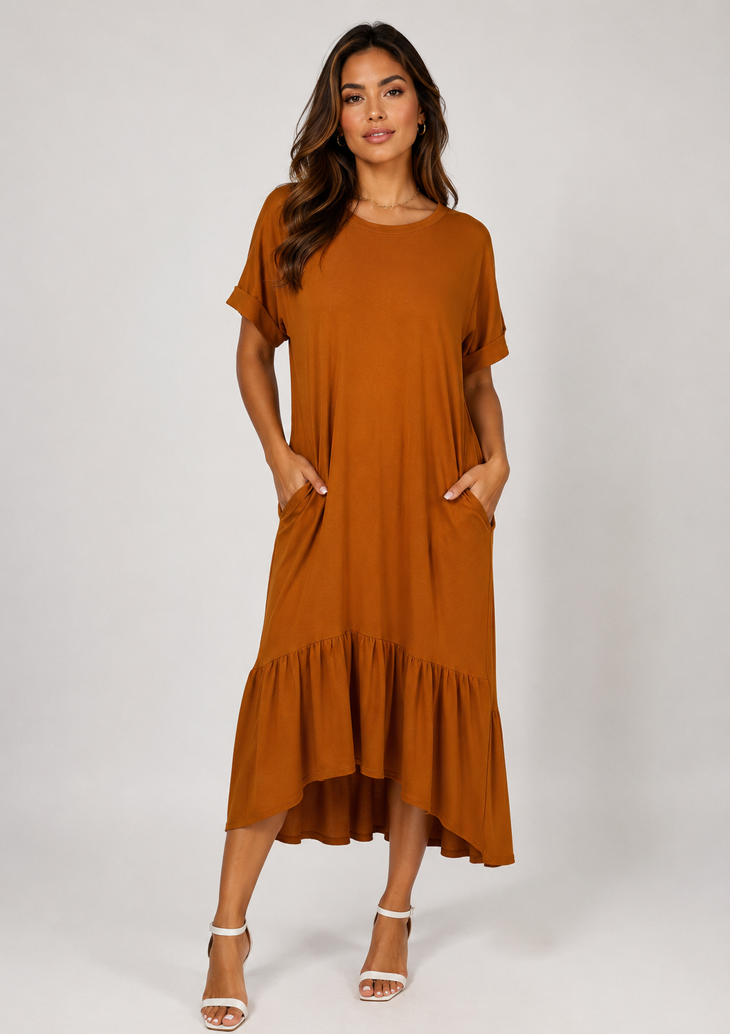 Vestido Midi Básico Samantha