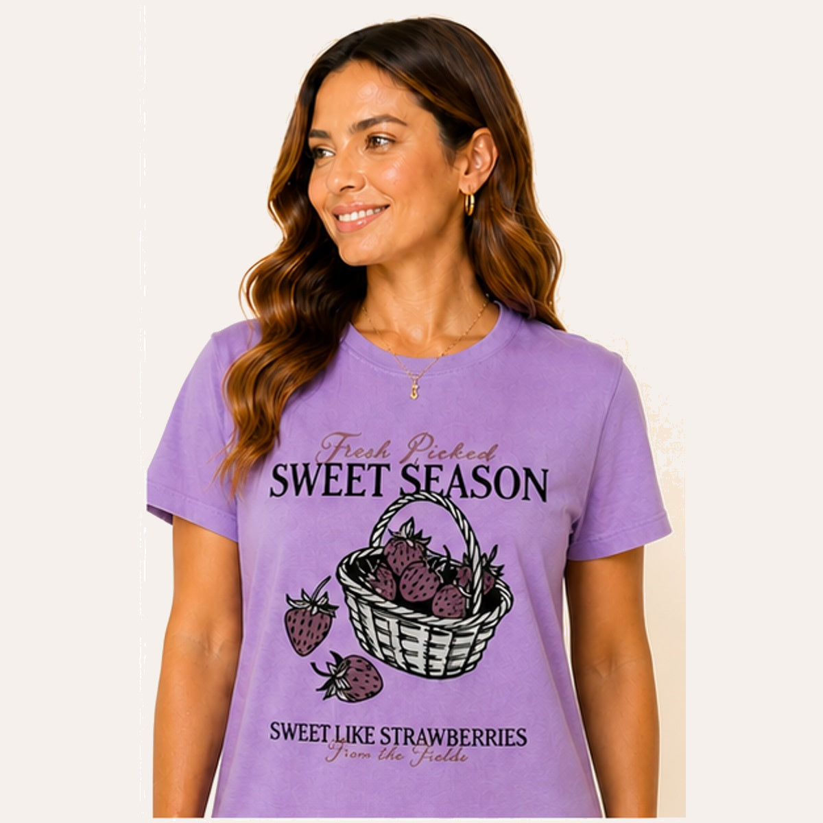 Blusa algodão Sweet Season