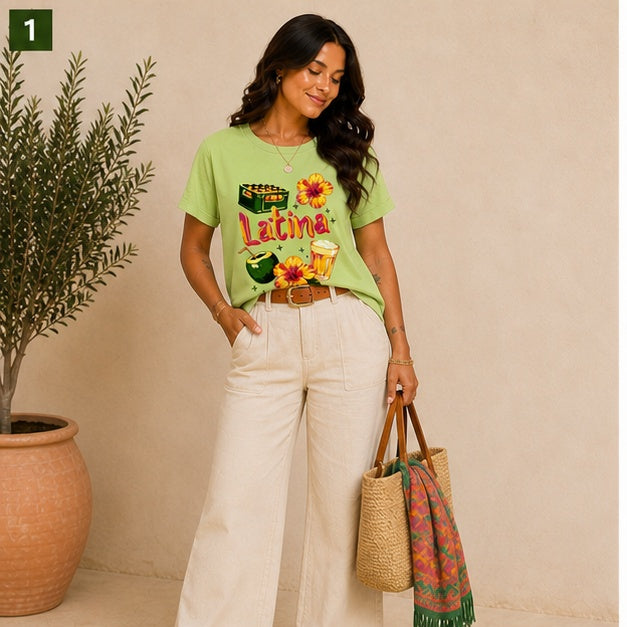 Blusa algodão Latina