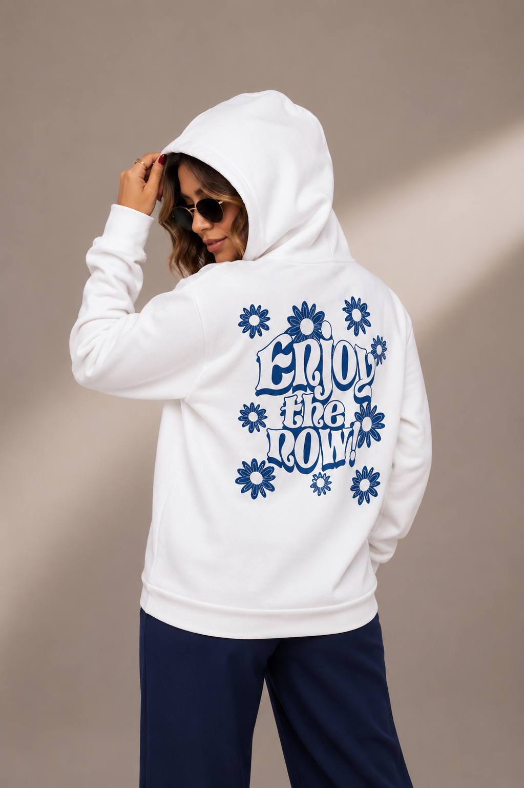 Blusão Moletom Capuz Enjoy The Now
