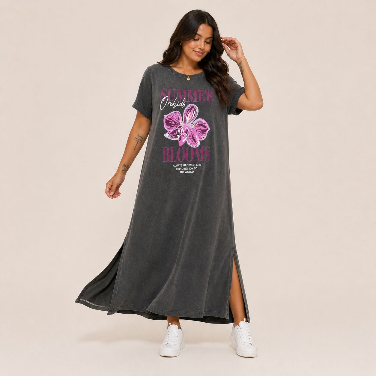 Vestido Estonado Wendy Orchid